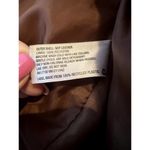 Universal Threads Universal Thread Brown Faux‎ Leather Jacket Women’s Size Medium Photo 9