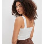 American Eagle white cropped cami Size L Photo 1
