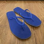 Rothy's NEW  splash The Flip Flop Blue women Size 9 Photo 2