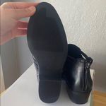 Baretraps  black goldie Ankle boots Criss Cross Boho zip up size 7 NWT Photo 5