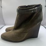 Coach  wedge ankle boots size 8.5M suede leather Photo 0