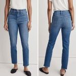 Madewell NEW Stovepipe Jeans in Leaside Wash, 25 Photo 1