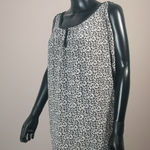 Gerard Darel  100% Silk Dress Womens Size 42 /‎ US 6 Animal Print Shift Photo 0