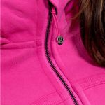 Lululemon Scuba Hoodie Jacket Coat Fur Paris Pink Black Ombre 2011 Rare Size 4 Photo 4