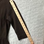 Vintage Dorothy Stead Women Brown‎ Chevron Dress Modern Size 4/6 1960s Cocktail Brown Photo 7