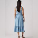 Levi's NWT  Light Blue Denim Katherine Maxi Dress Photo 1