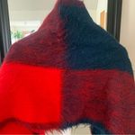 60’s Finnish Thick Wool Hand Woven in Finland Scarf Shawl Neck Wrap With Fringe Photo 5