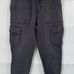 Lckr Cargo Grunge Pant‎ Women M Charcoal Grey Hobo Skater Punk Casual Classic Gray Size M Photo 0