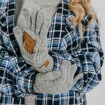 C.C. Light Gray Gloves Photo 0