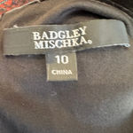 Badgley Mischka Black Velvet Jumpsuit SIZE 10 Cocktail Soft Sequin Designer $630 Photo 9