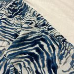 Lola Australia Twenty Shirt Animal Swirl Navy Print Cotton Coastal Resort Boho Blue Size L Photo 7