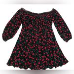 Lovers + Friends  off-shoulder floral mini dress M Nwt Romantic fairy cottagecore Photo 2