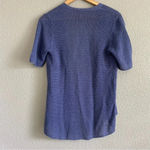 Eileen Fisher  Open Cardigan Short Sleeve Size XS‎ Organic Linen Photo 1
