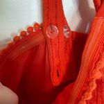 Maeve Orange Textured Jumper 2P Womens Wide Leg Halter Sleeveless Boho Twist Photo 7