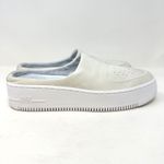 Nike  Air Force‎ 1 Lover XX Premium Sneaker Mules White Size 10 Photo 4