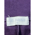Bulotus High Low Long Sleeve Cowl Neck‎ Size Large Boho Chic Purple Photo 2