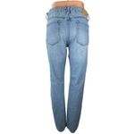Five Four LA Women's Blue High Rise Light Wash Straight Leg Denim Jeans Size 33 Photo 2