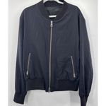 AMI Alexandre Mattiussi AMI PARIS Zip Track Jacket Drill Bomber XL Black Wool Photo 1