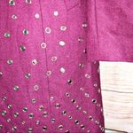 Escada Wool Evening Coat Burgundy Women's Coats Size 36 (eu) Photo 1