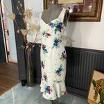 NWT Phase Eight Bethania Floral Dress Ivory w Colorful Flower Print US 6 🧡🎀 White Photo 3