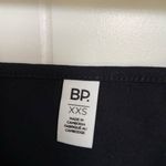 BP Womens Bodysuit Sz XXS Black Square Neck Thong Tank Nordstrom NEW Solid Photo 2