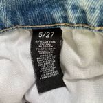 Celebrity Pink Denim Shorts 5/27 Acid Wash Distressed Button Fly Casual Cut Off Photo 4