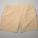 WILLIT Women’s Khaki Tan Cargo UPF50+ Active Outdoor 7” Shorts Size XXL Photo 2