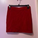 Forever 21 Red Mini Skirt Photo 0
