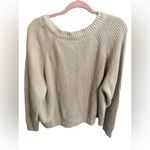 Kowtow NWT Henri Organic Cotton Cardigan in Greige Size L Photo 1