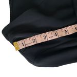 Jay Godfrey Black Wrap Dress Deep V Long Sleeve Mini Dress XS Photo 6