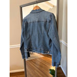 Nine West  Denim Jacket Women's Classic Blue Jean Trucker Size M Photo 4