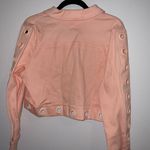 For Love & Lemons Creme Puff Jacket size large - pink barbicore Photo 9