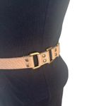 J.Crew Italian Leather Beige/Tan Belt, Sz S Photo 4