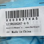 NWT Acelitt women’s front cutout sky blue mini dress size s Photo 8