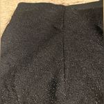 Torrid  Black Glittery New Years Pull-On Flare Stretch Lurex Pants - size 1 Photo 4