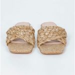 Princess Polly shoreside raffia slides size 8 Photo 1