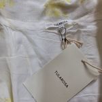 Tularosa  Whitaker Button Front Dress in Faded Yellow Floral XXS Photo 5