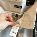 EXPRESS NWT  Columnist Low-Rise Beige Capri/Crop Dress Pant Trouser, 8 Photo 9