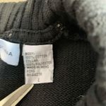 Vintage 90s Black Cardigan Sweater Exaggerated Removable Faux Fur Collar Large Photo 8