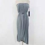 Anama USA NEW Anama grey wrap tube dress Photo 1