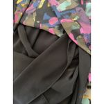 Peyton Jensen‎ Womens Large Black Floral Maxi Dress Sleeveless Smocked Waist Photo 6