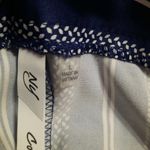 Ny Collection Navy Blue and White Shorts Size Large Photo 3