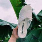 Converse One Star Slip On Sandals White Photo 3