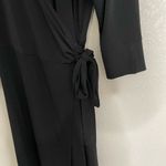 Laundry by Design  Black True Wrap address Career Work Knee Length Small Photo 6