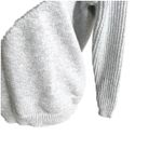 Boutique Heart Pullover Sweater Size XL Black Gray Scoop Neck Cabin Fall Comfy Photo 6