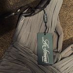 La Femme Short V-Neck Prom Dress Photo 5