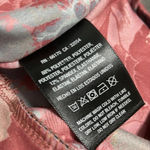 Anthropologie  Daily Practice Pink Scalloped Floral Print Athletic Sports Bra M Photo 7