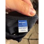 Old Navy Maternity Black Ruched Side T Shirt Dress Size L Photo 3