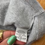 Brandy Melville  Heather Gray Button Thermal, One Size Photo 7