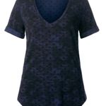 Lululemon  Love Tee II - Windy Blooms Deep Navy Black - 8 Photo 5